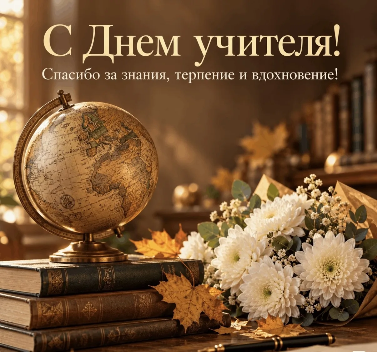 📚 Дорогие учителя, примите поздравления с вашим профессиональным праздником!