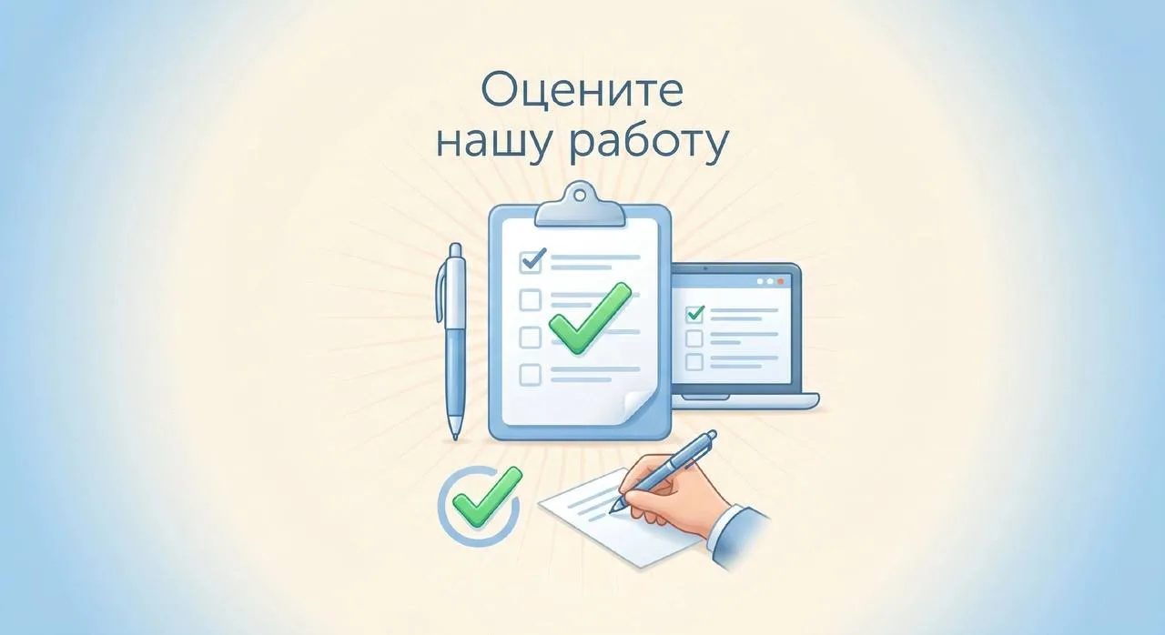 💬Друзья! Предлагаем вам оценить нашу работу и пройти опрос!