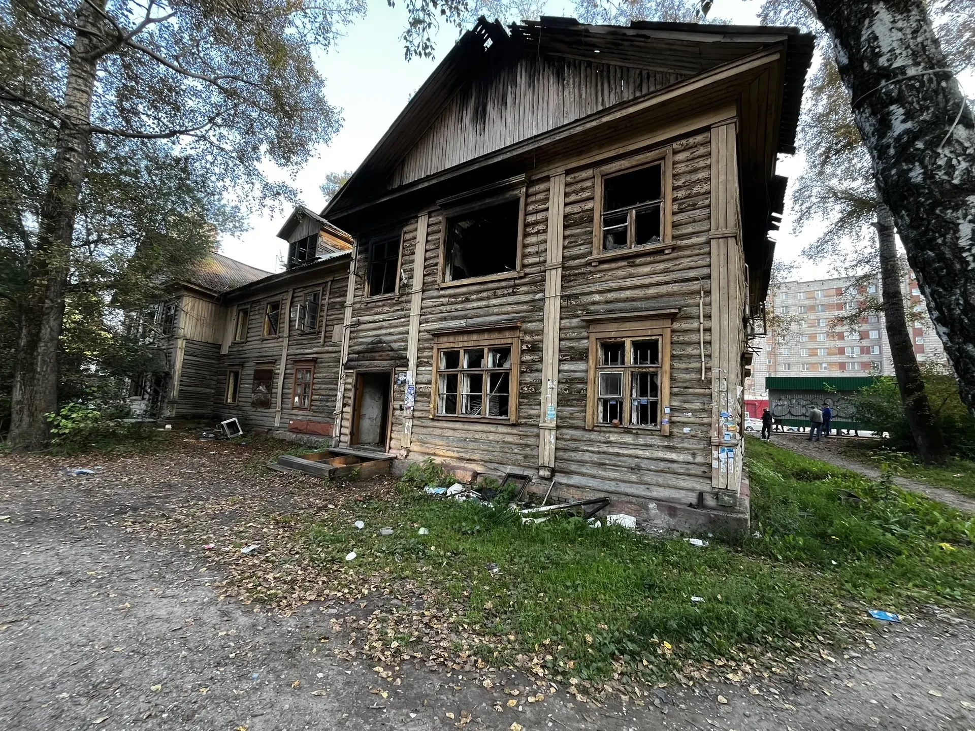 🏗 В Кировском районе снесли аварийный дом на ул. Нахимова, 44!