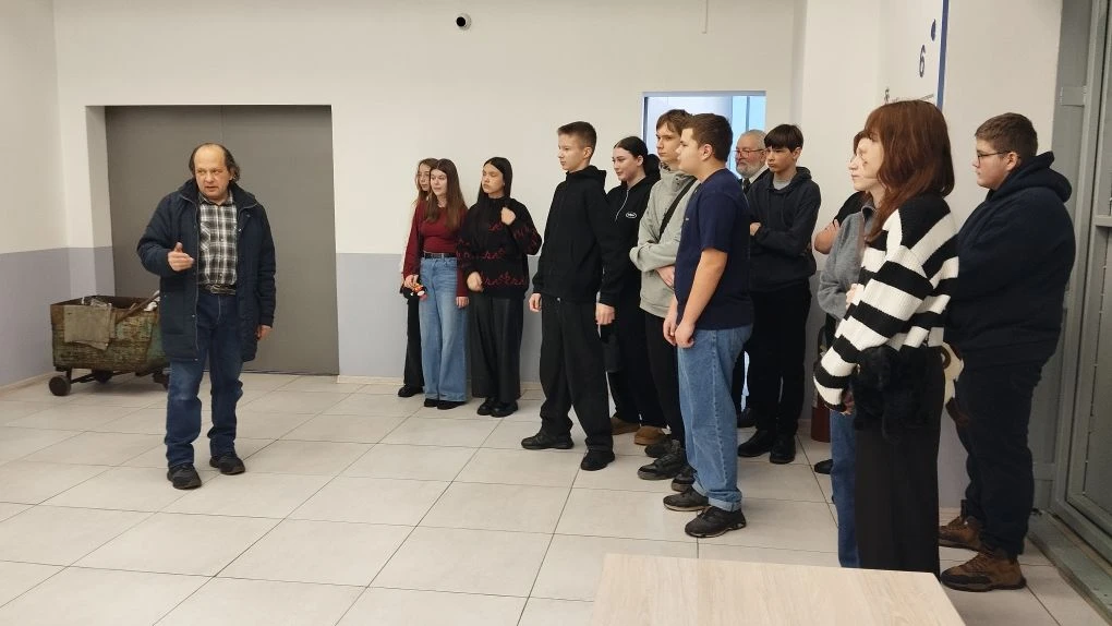 14 февраля в рамках проекта "Билет в будущее" учащиеся школы посетили Приборостроительный колледж.  