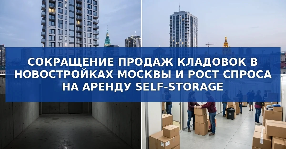 Снижение продаж кладовок в новостройках Москвы