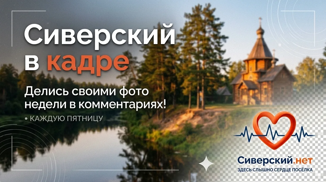 📸 Рубрика «Сиверский в кадре» — собираем атмосферу уходящей недели вместе!
