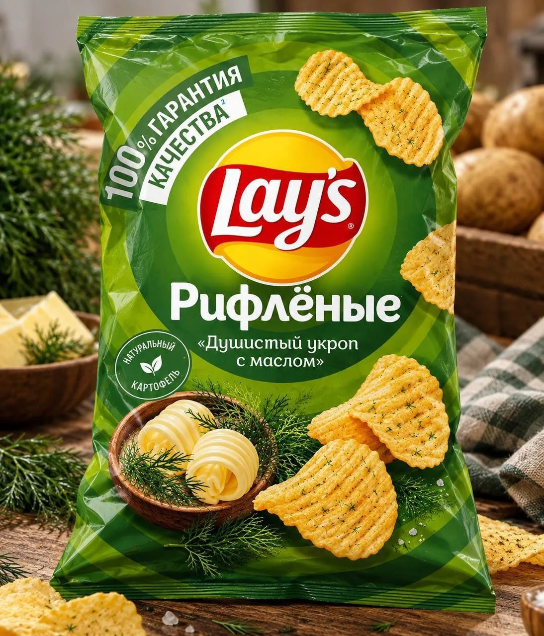 🔥Lay's с Укропом и Сливочным маслом скоро появится в России🔥