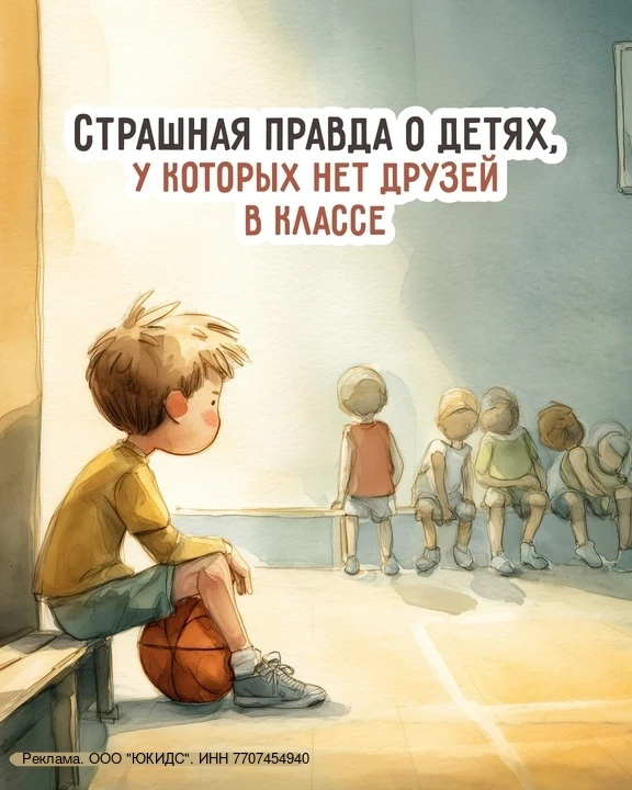 💔 У ребёнка нет друзей — и вы видите, как он остаётся в стороне?