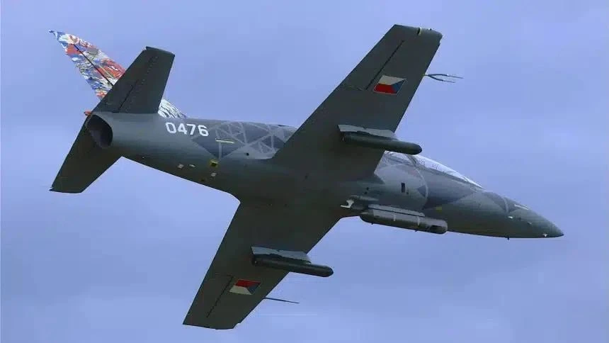 🇨🇿 L-39 как средство против дронов.