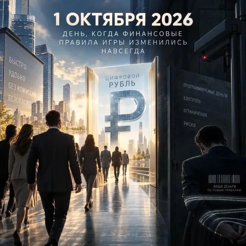 1 октября 2026 года. День, когда финансовые правила игры изменились навсегда.