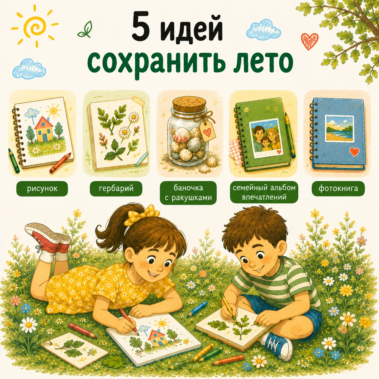 Лето, которое останется в памяти 🌿