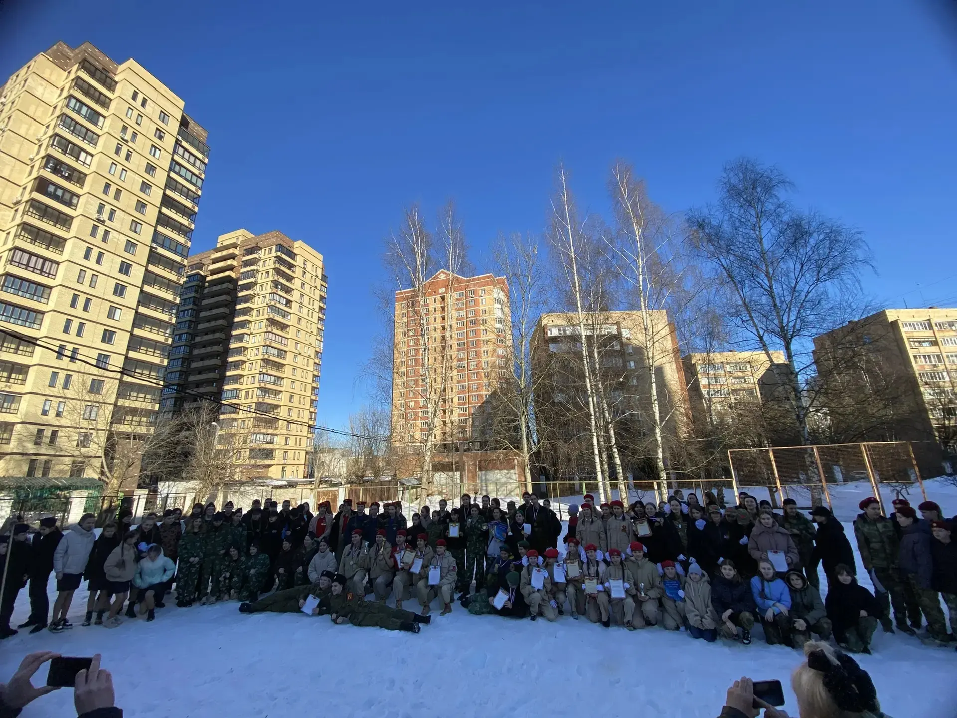 На межмуниципальной военно-патриотической игре «Девушки в погонах» из 39 отрядов, команда Гимназии «