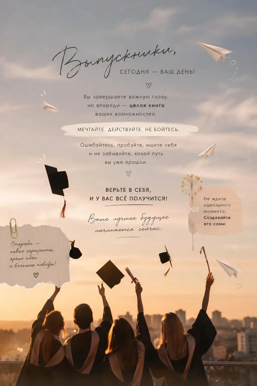 Дорогие выпускники! 🎓
