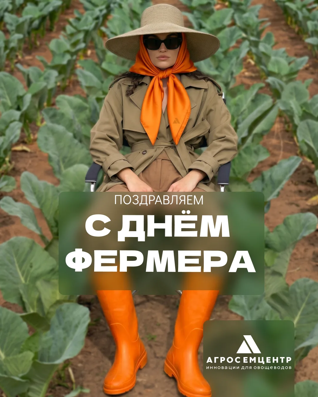 С Днём Фермера!  👩‍🌾 
 
Сегодня мы от всей души поздравляем тех, кто своим ежедневным трудом обесп