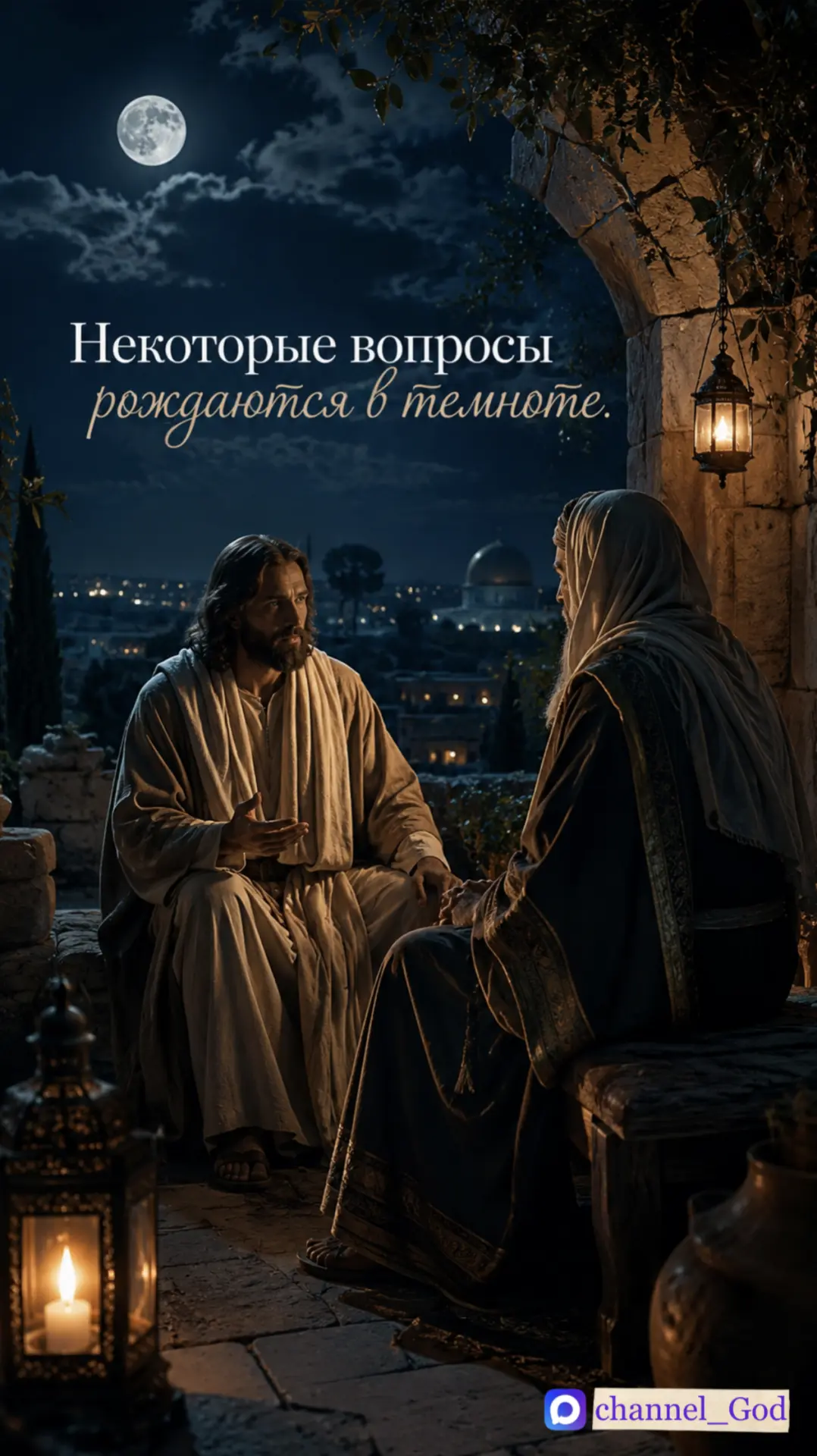 Никодим приходит ночью