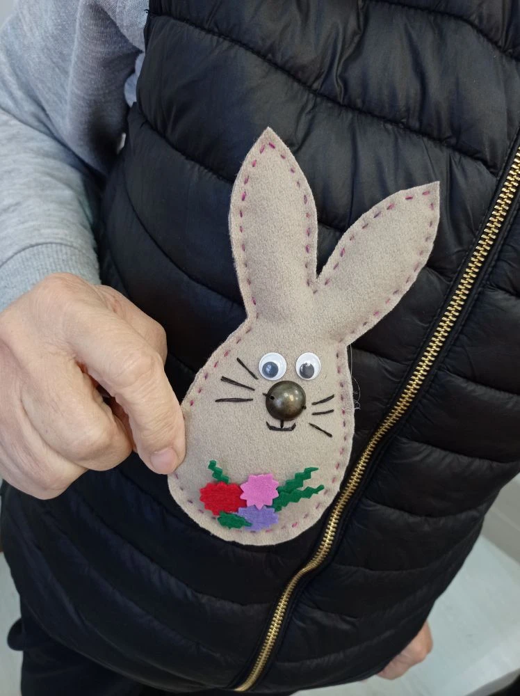 Зайки созданные на последней встрече 🐰🌺