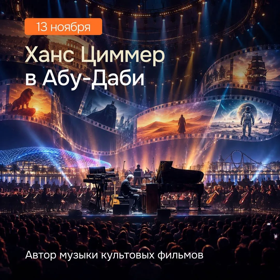 Ханс Циммер в Абу-Даби — 13 ноября