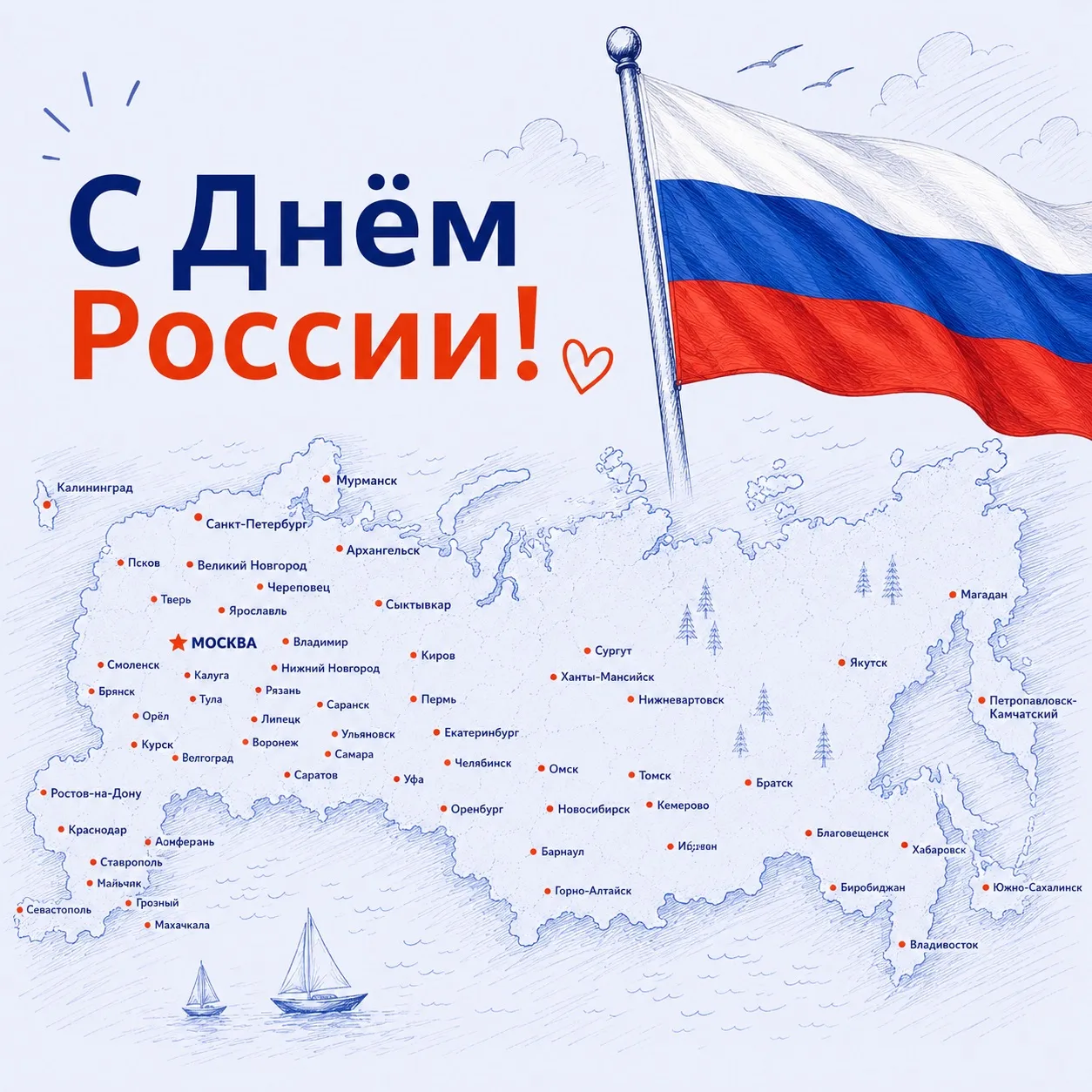 С Днём России! 🇷🇺

Для меня этот праздник — про семью, летние прогулки и возможность немного замед