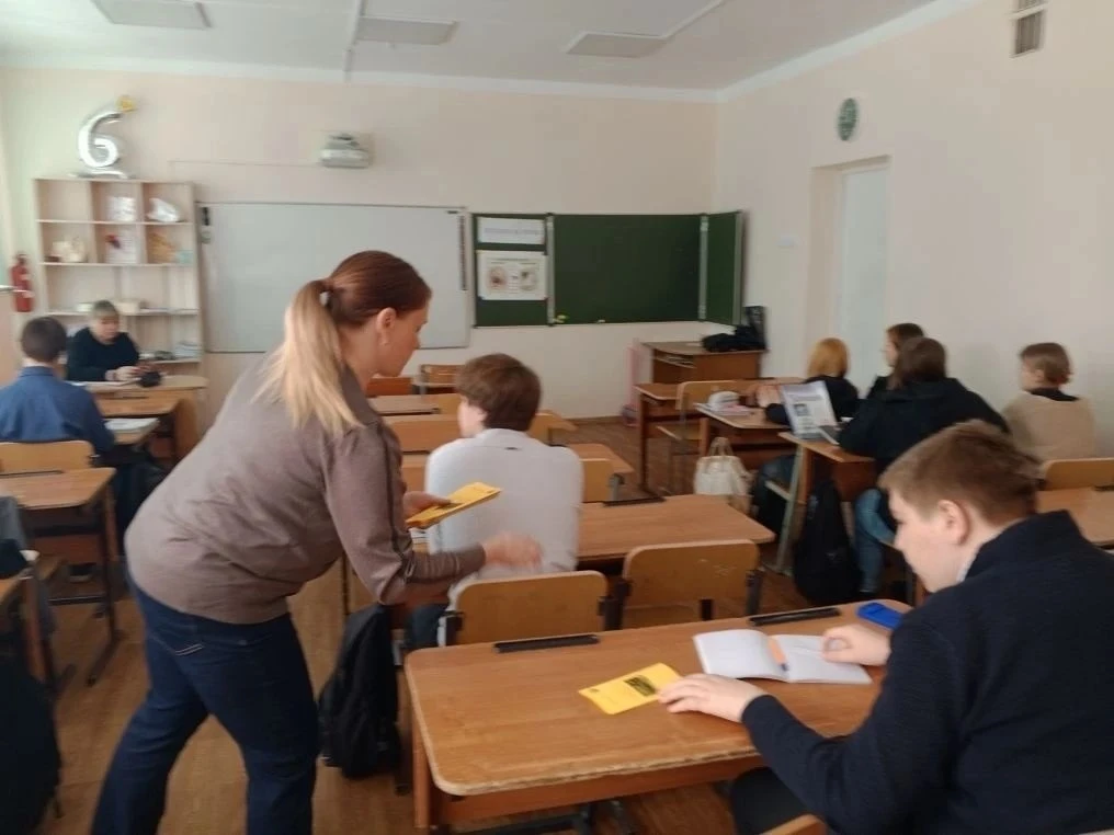 В нашей школе прошла профориентационная встреча с представителем лесопромышленного техн...