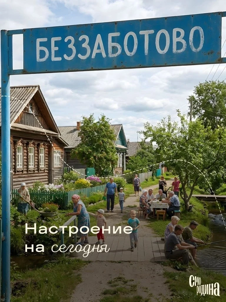 Опишите своё состояние сегодня… названием населённого пункта России 🏡