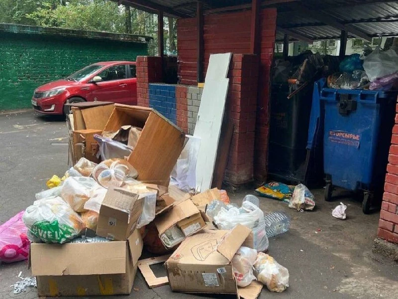 🗑 В Кузьминках жители жалуются на нехватку контейнеров