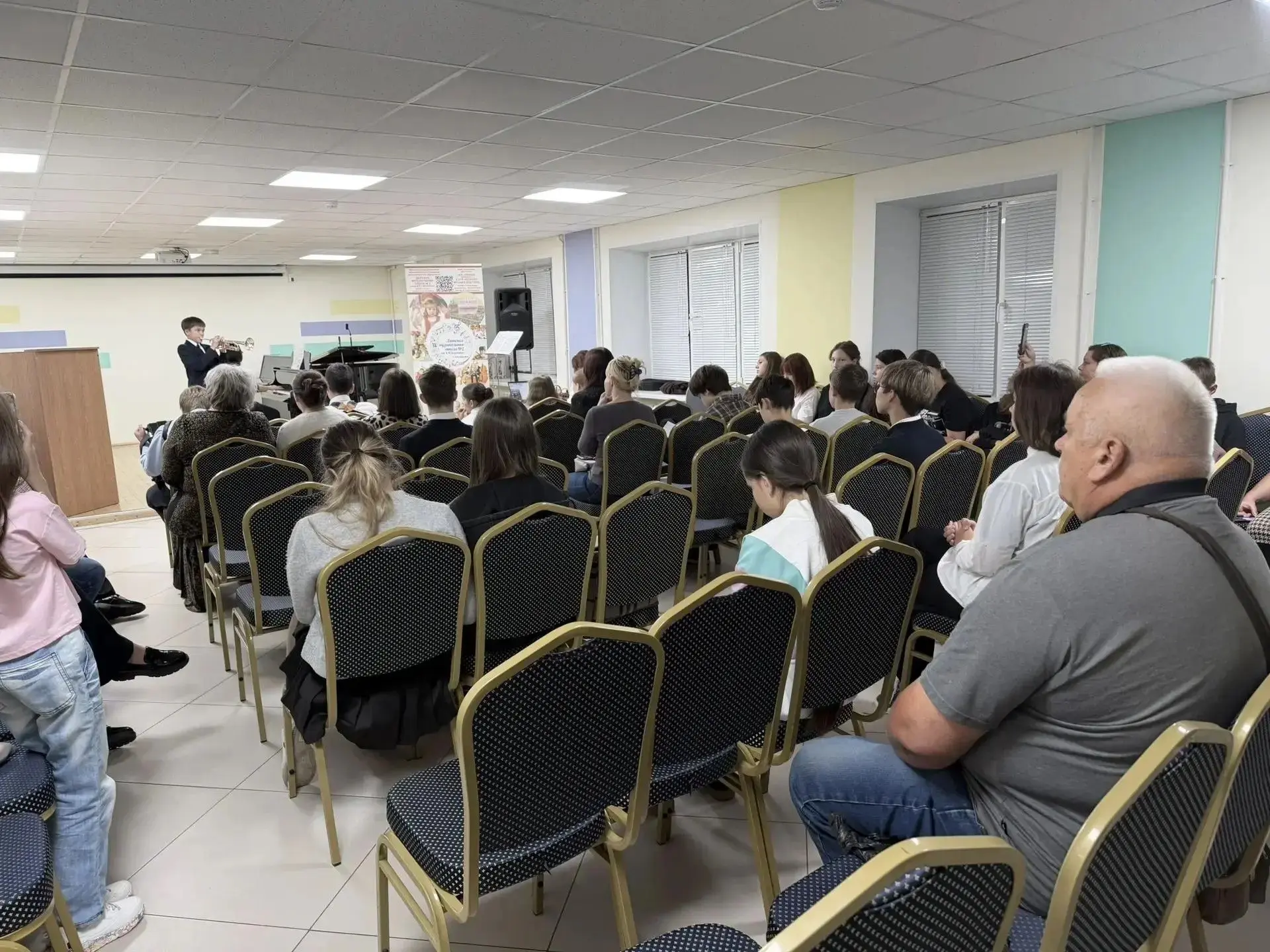 1 октября в школе прошел концерт «Занимательная музыка», посвященный Дню пожилого челов...