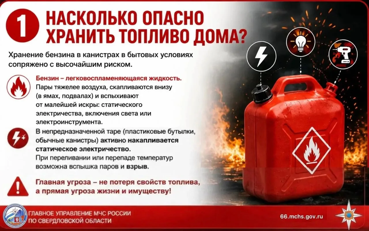 ⛽ Топливо требует осторожности