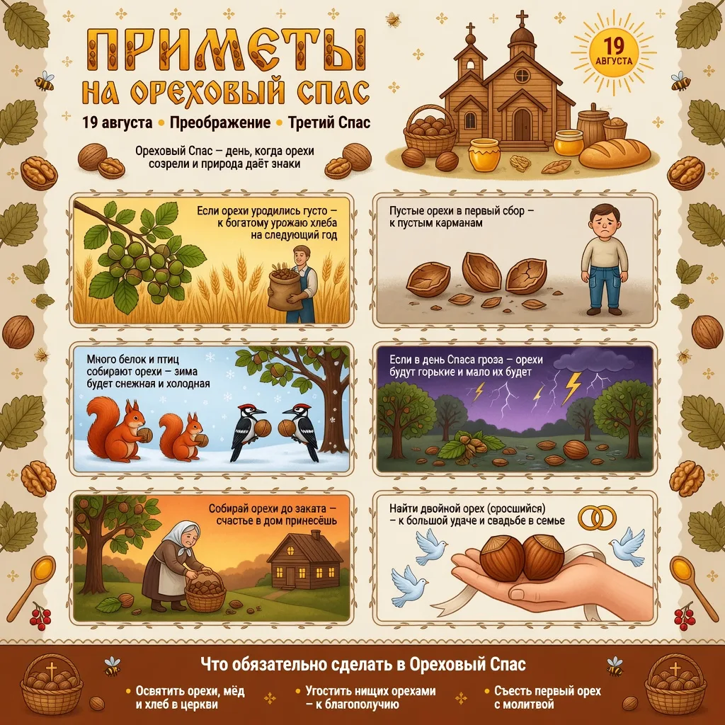 Многим будет интересно! Ореховый спас