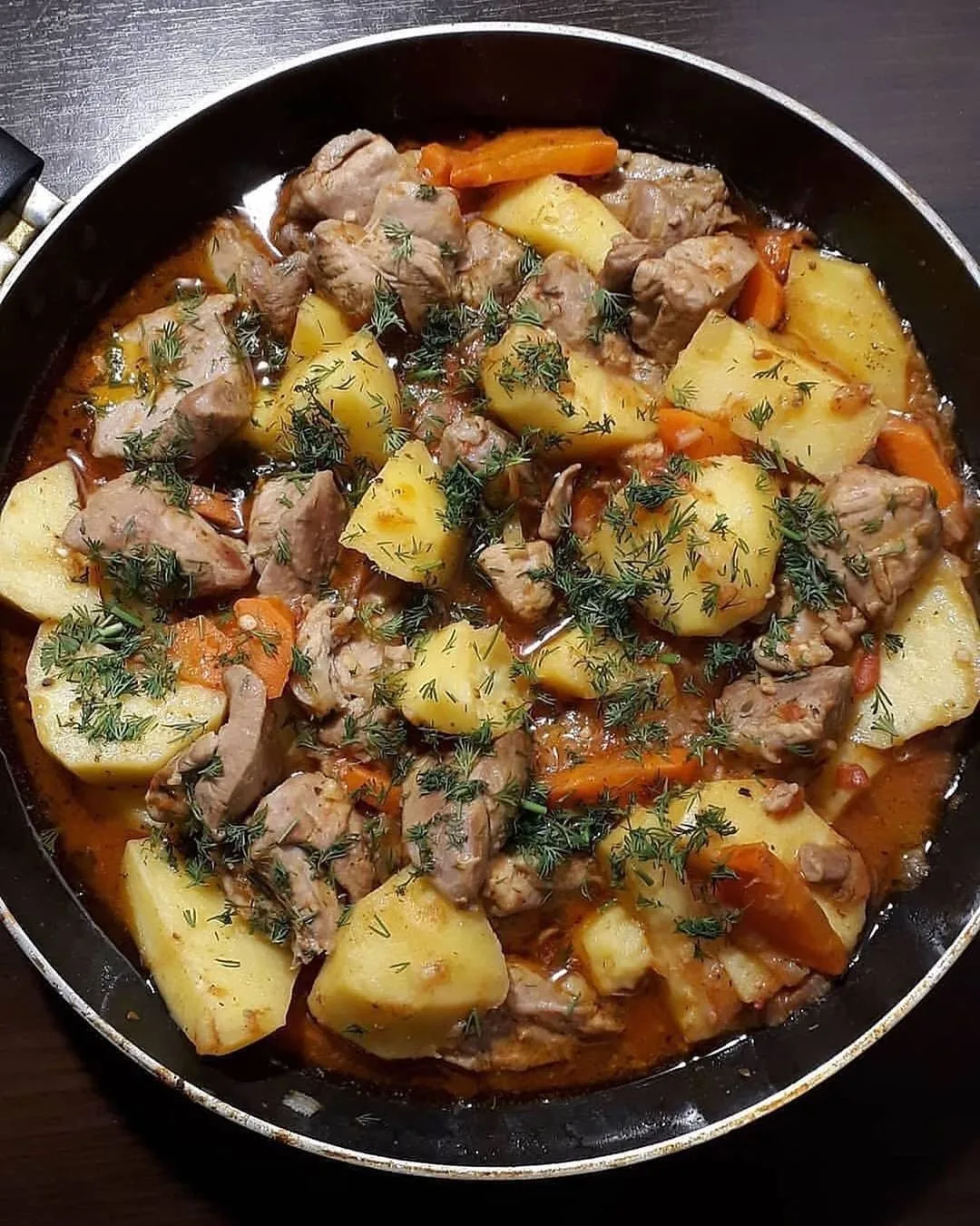 Жаркое из индейки с картошкой - 😋😋😋😋сытная и простая домашняя классика, Это самый удобный и быст