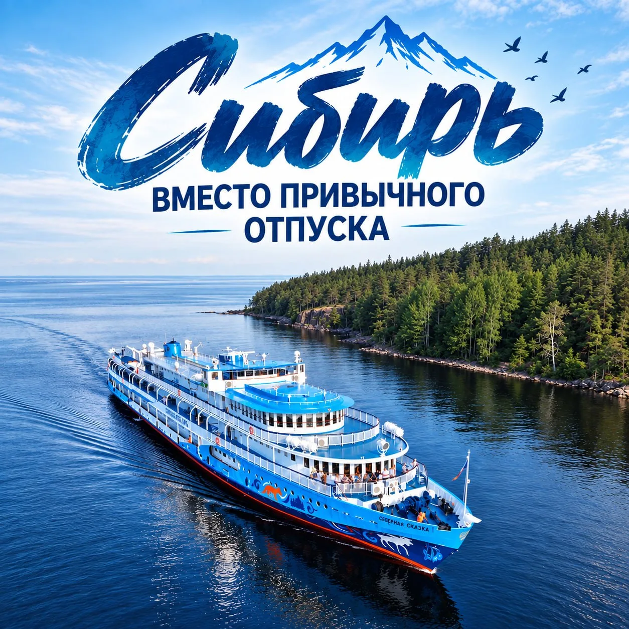Что, если следующее путешествие будет совсем не похоже на предыдущие? Сибирь вместо при...