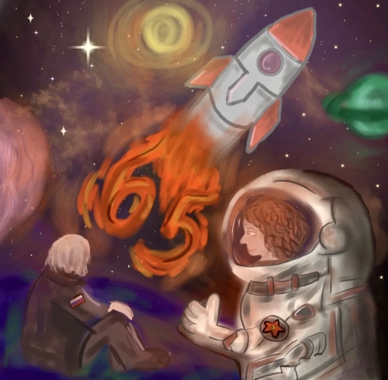 🎨✨ Наши ребята — в числе победителей конкурса «Кубическая галактика»! ✨  🤖Ученики 7 «К» и 7 «Л» клас