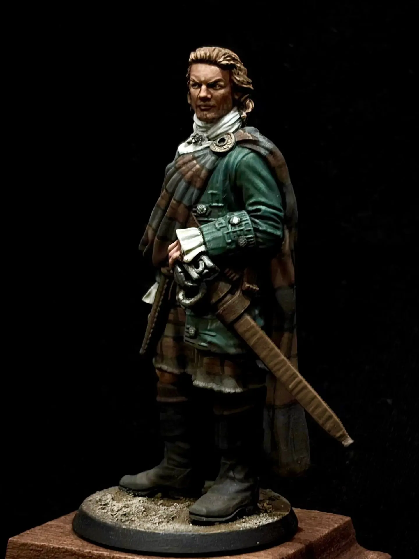 Джейми Фрейзер
масштаб: 54 mm
Автор: Никита Хуртов

Источник: https://vk.ru/diorama_ru

#МКХ_работы