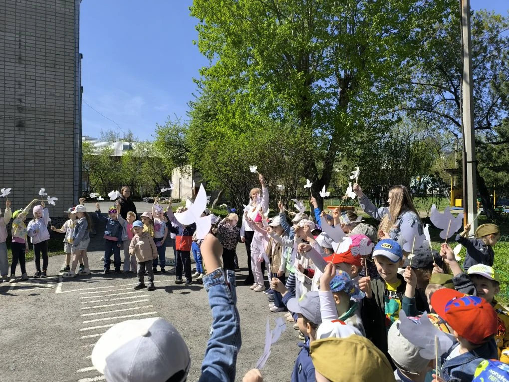 ✨ В преддверии Дня Победы в нашем детском саду прошли праздничные мероприятия ✨