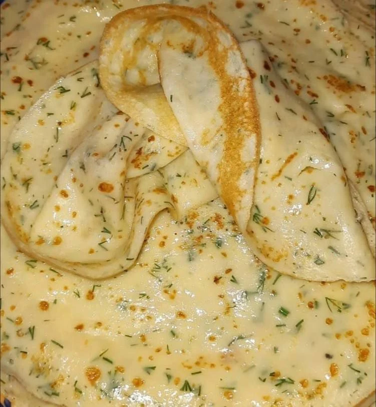 🥞 Творожные блины с зеленью