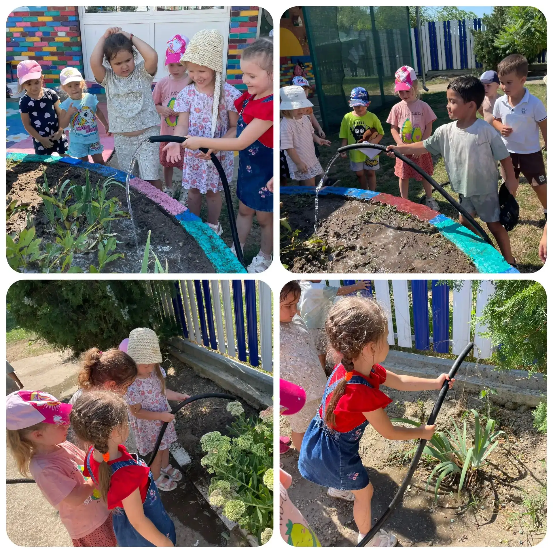 Наши дети из младшей группы заботливо поливают цветы! 🌱Так ребята учатся бережно относ...