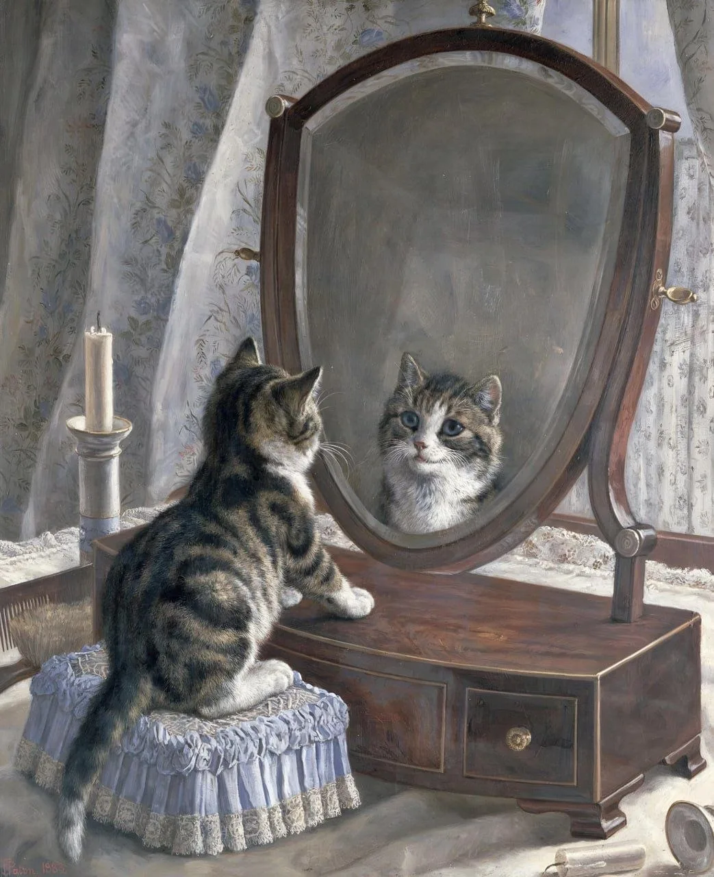 Я ль на свете всех милее?

Фрэнк Патон 
(1855–1909)

👀 кот Пикассо Патиссон
🔹 аватаркота