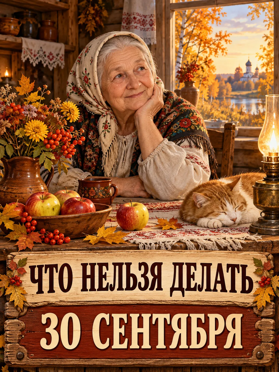 🚫 30 сентября — Что нельзя делать
