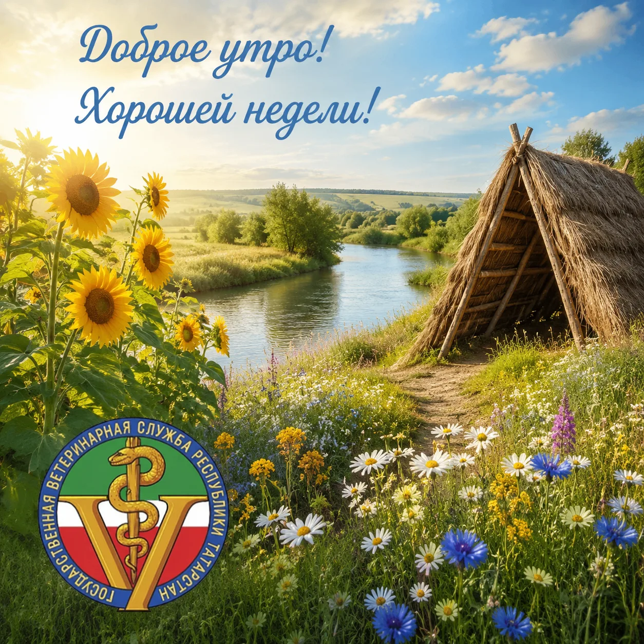 Доброе утро! хорошей недели!