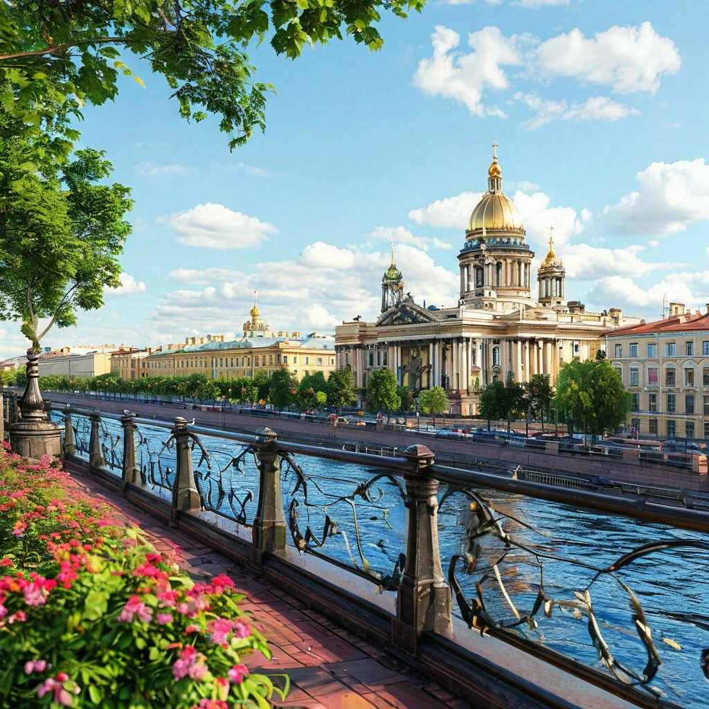 🏛️ Санкт-Петербург из Уфы