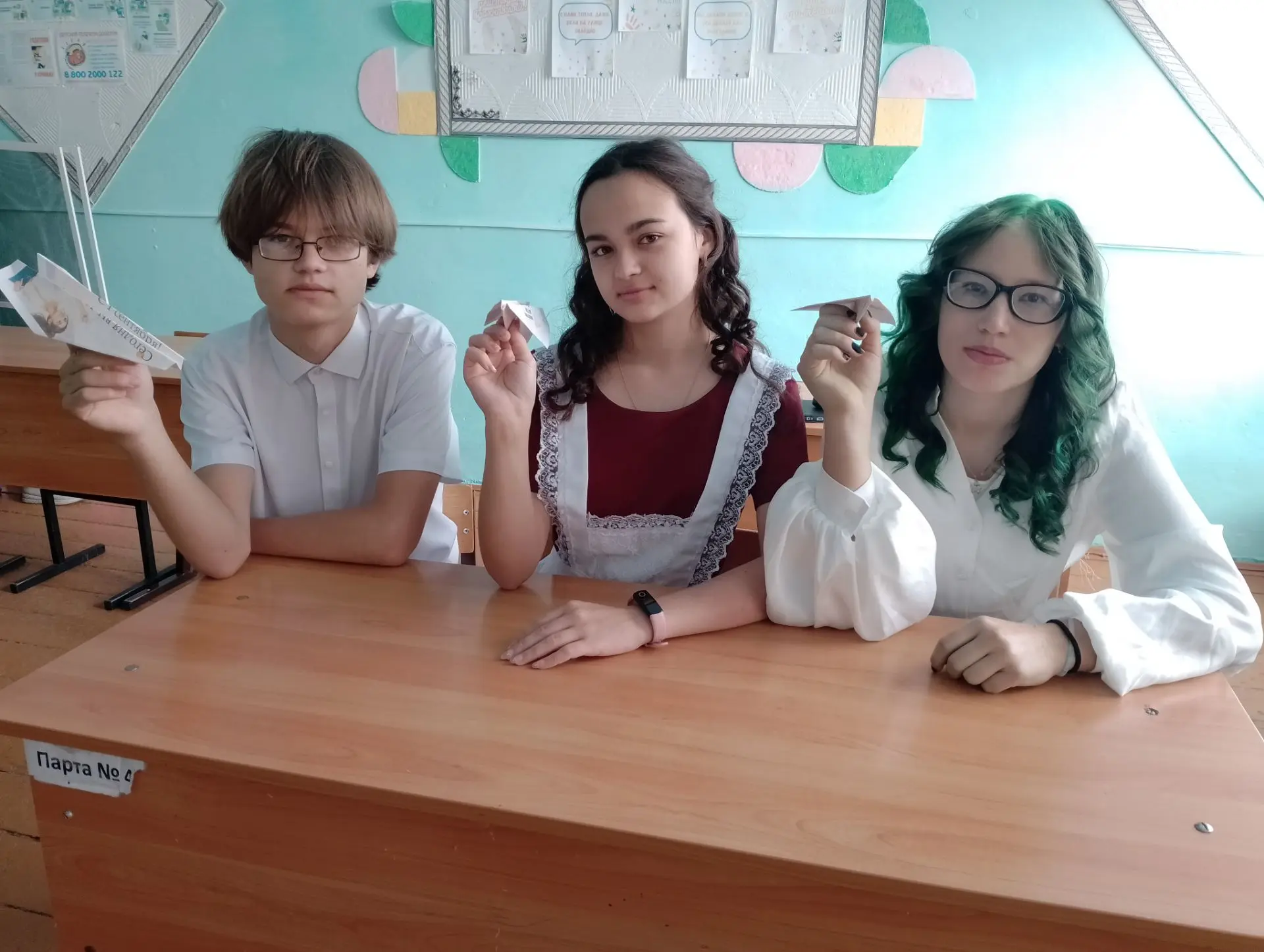 📢 В рамках празднования Дня знаний в нашей школе состоялась акция «Самолётик будущего»