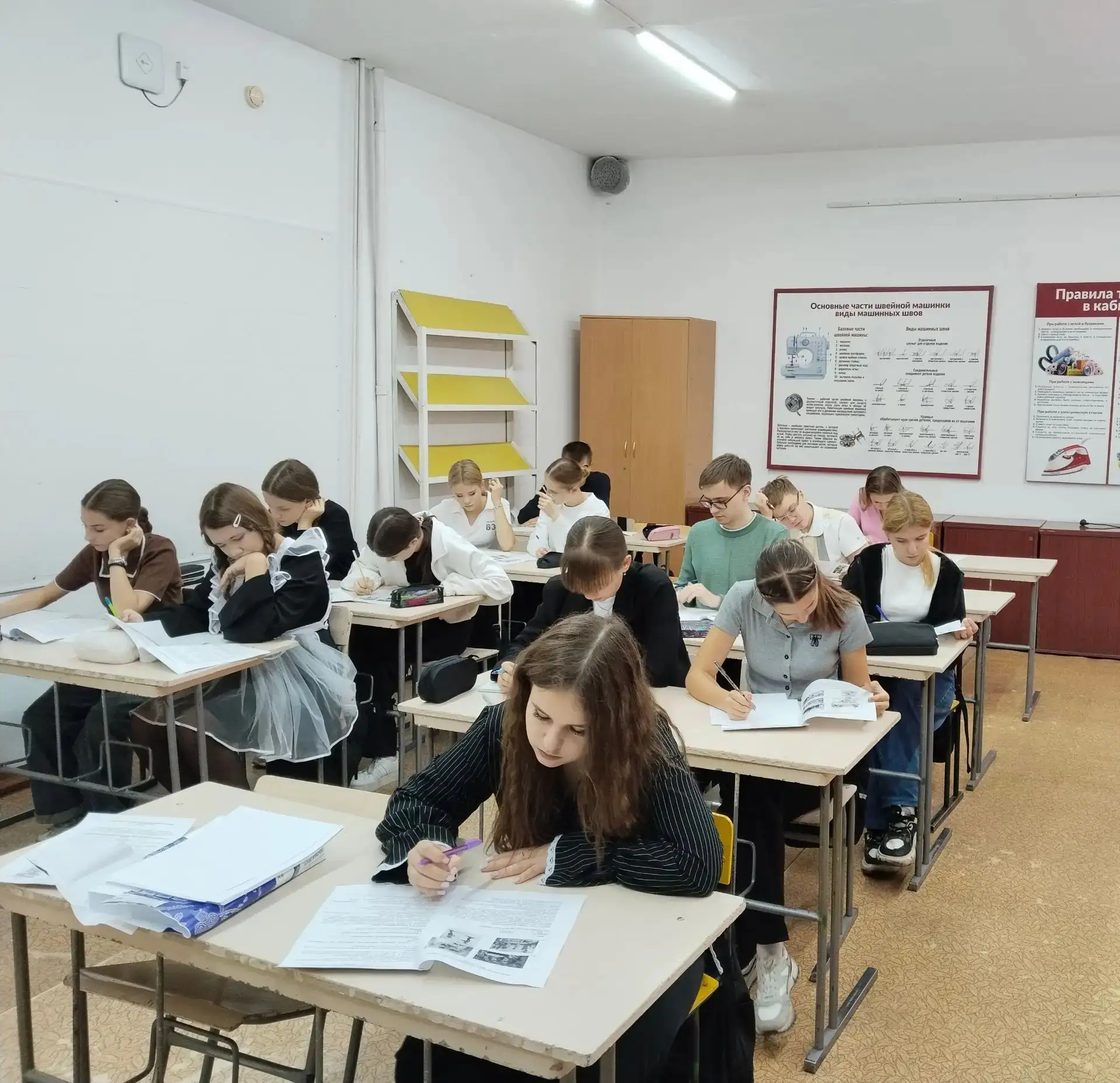 В  МБОУ "Хабарская СОШ N 2" стартовал школьный этап Всероссийской олимпиады школьников ...