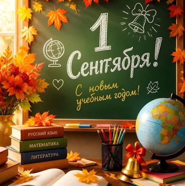 🍁 Друзья, с 1 сентября! С Днем знаний и началом осени!