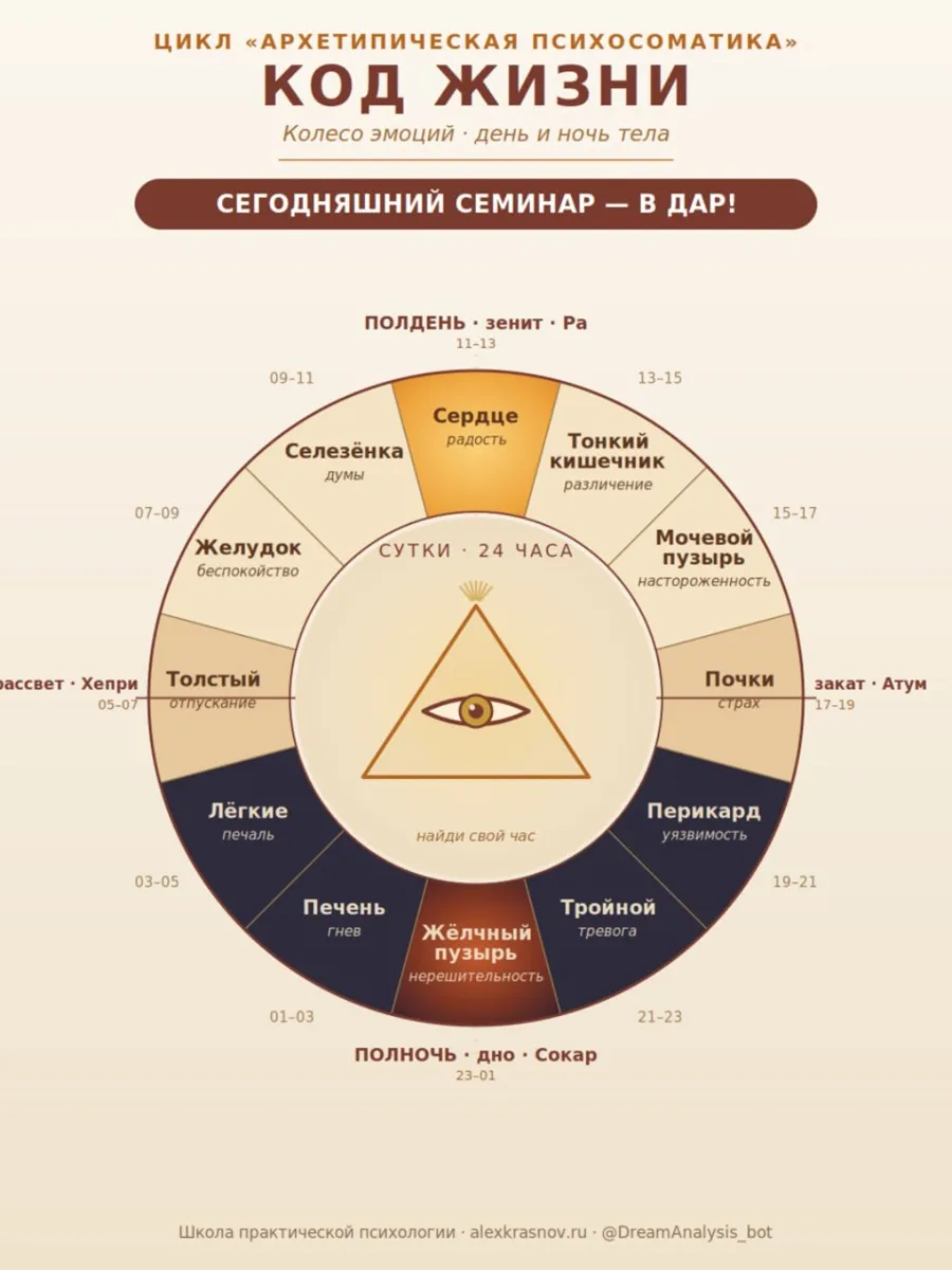 Каждую ночь ты спускаешься в подземное царство

Древние египтяне знали это буквально: на закате со