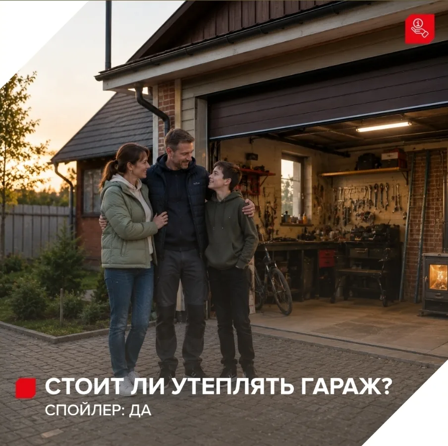 Нужно ли утеплять гараж, сарай, мастерскую или хозблок?