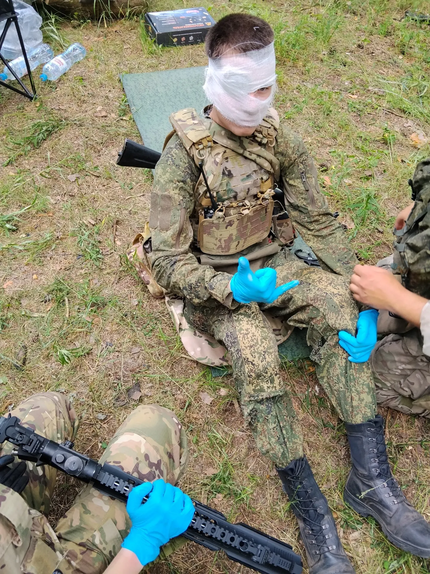 🗓️ 13 июня - суточный полевой выход 💪🏕️

Такмед 🩺

• Оказание первой помощи
• Наложение жгутов
•