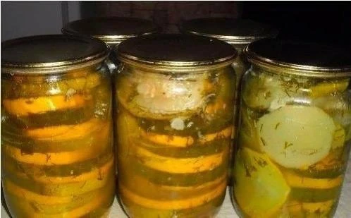 КАБАЧКИ КАК ГРУЗДИНА ЗИМУ