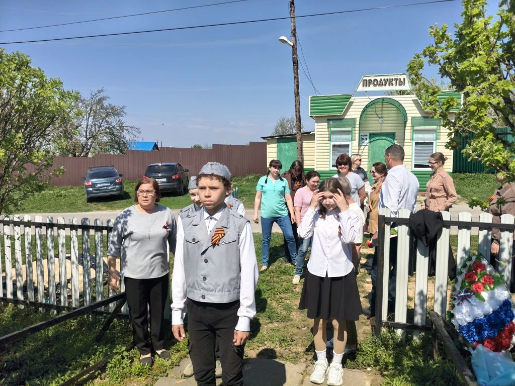 Митинг, посвящённый  восемьдесят первой годовщине победы в Великой Отечественной войне, прошёл в сел