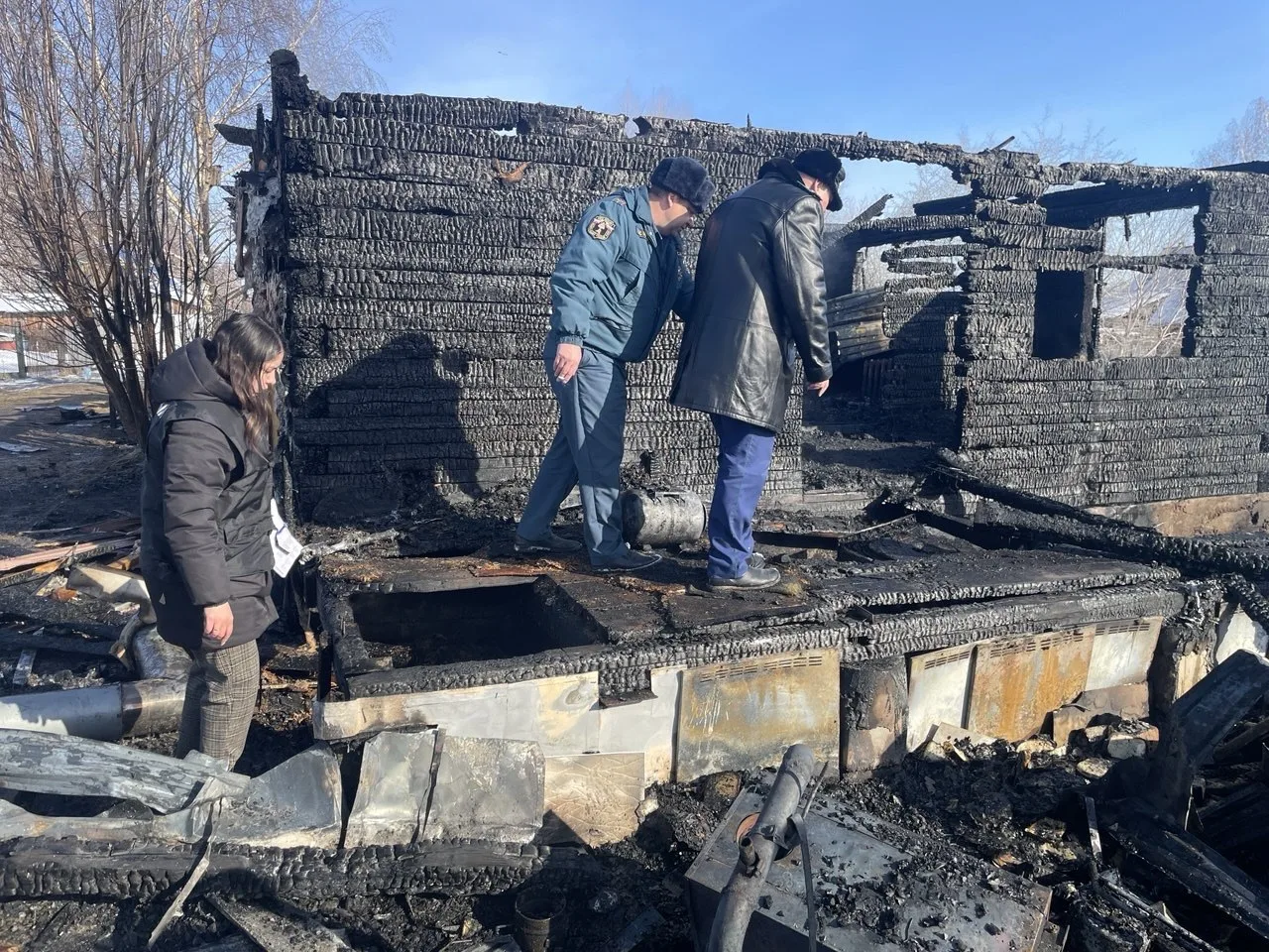 📍Прокуратурой Мошковского района организована проверка по факту пожара, в результате которого погибл