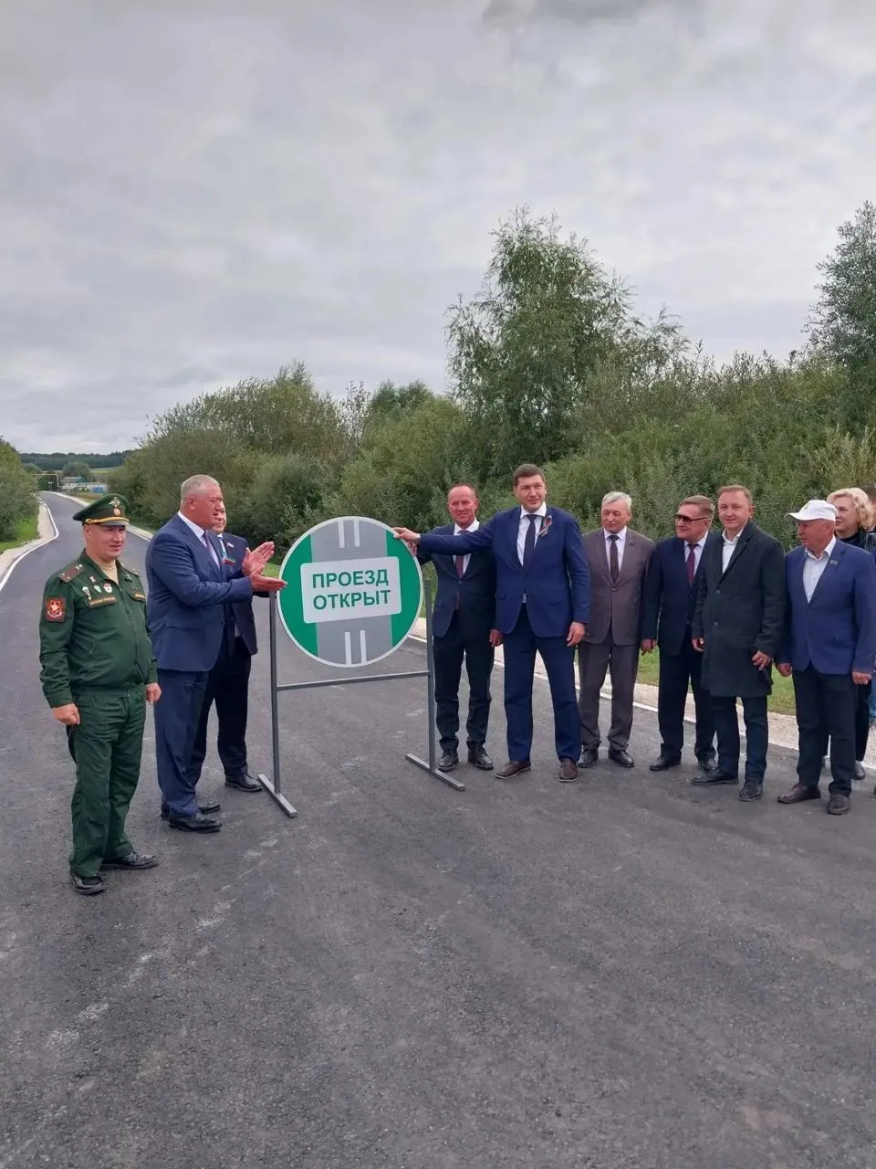 🛣 950 метров новой дороги в Верхнем Багряже