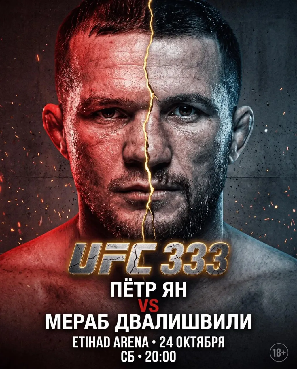 🥊 Турнир UFC 333