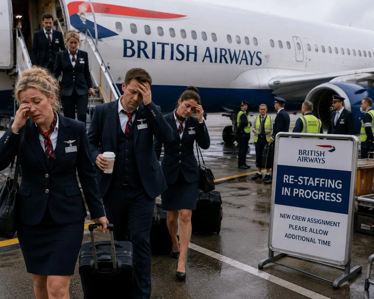 🇬🇧🥴 Пьяный экипаж British Airways сорвал рейс из Барбадоса