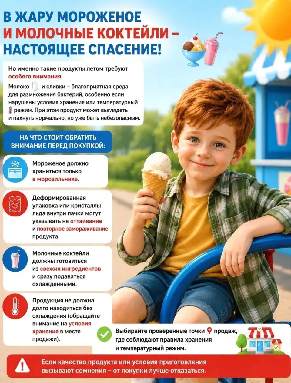 Дорогие друзья! 🤗

Всемирный день мороженого — отличный повод поговорить о том, что это лакомство м