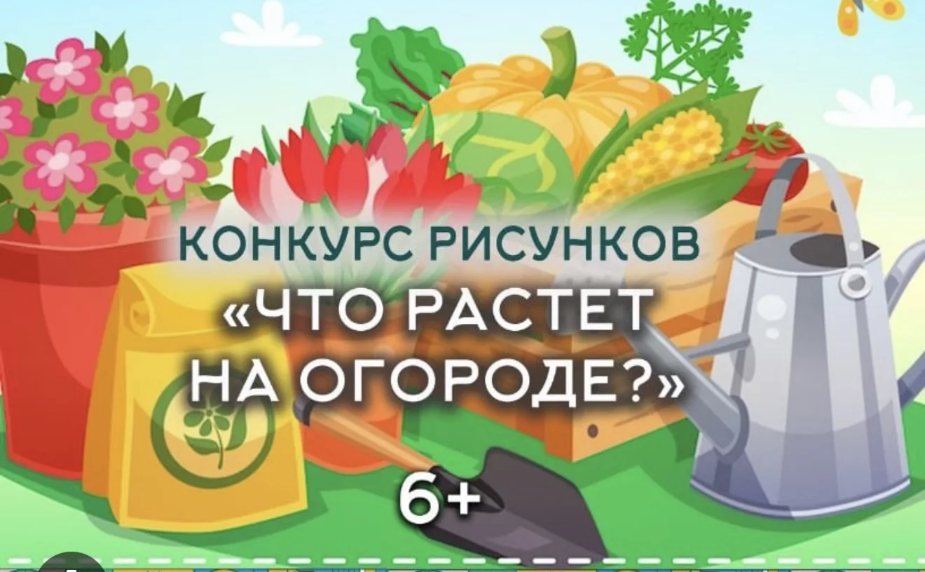 «Ирбитский плодосовхоз», объявляет конкурс детских рисунков, на тему , что растет в ого...
