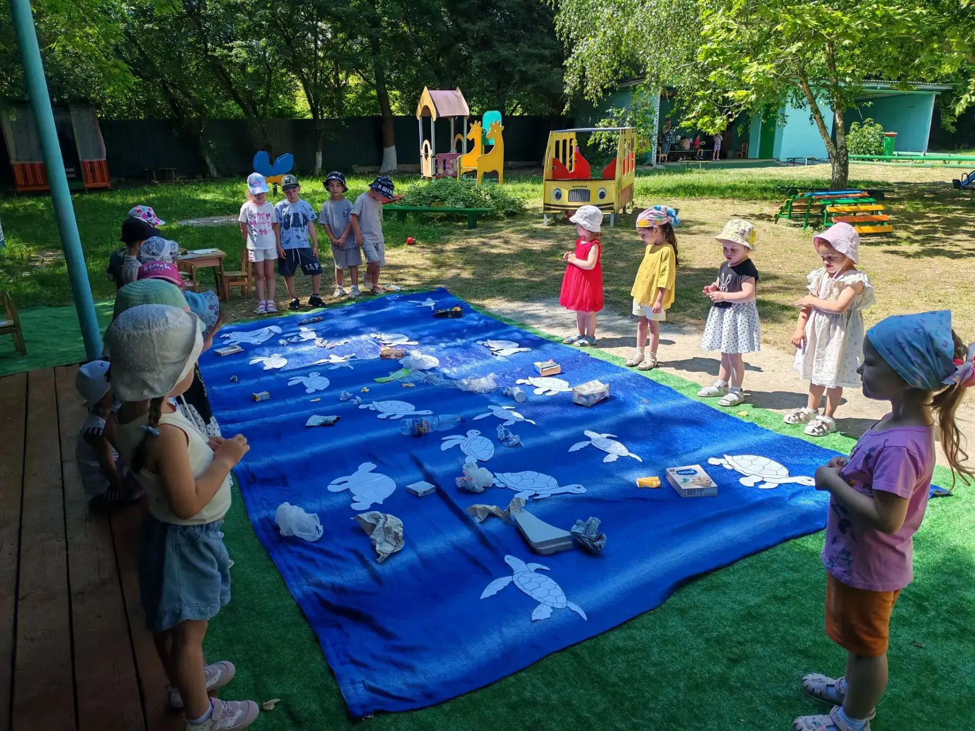 💚 Чистая планета начинается с детства! 🐢

В День черепах группа «Гномики» (воспитатель Чакрян К. В
